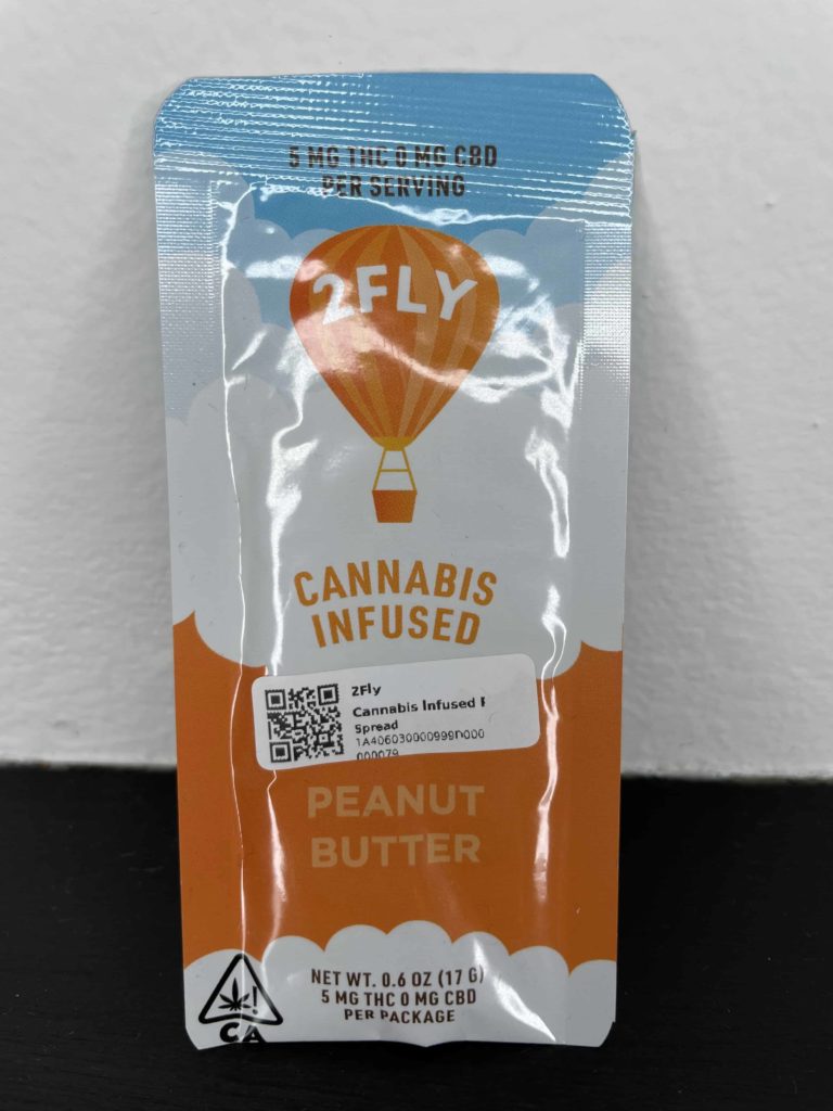 2Fly Cannabis-Infused Peanut Butter 5mg THC