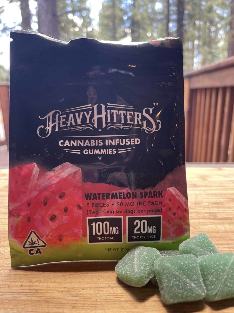 Heavy Hitters Watermelon Spark THC Infused Gummies