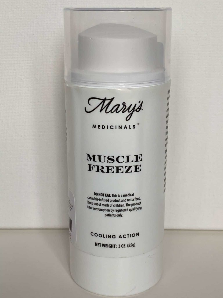 Mary’s Medicinals Muscle Freeze THC Topical