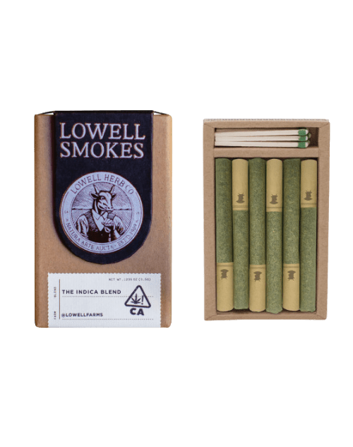 Lowell Smokes Chill Indica THC Pre-Rolls