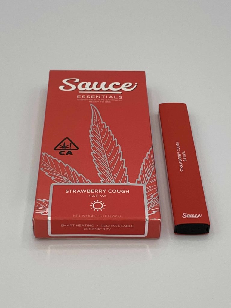 Sauce Essentials Strawberry Cough Disposable Vape
